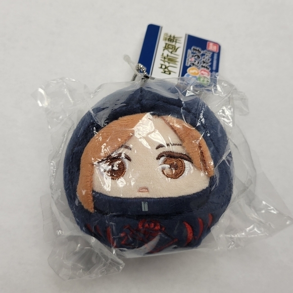 Jujutsu Kaisen Nobara Korokoro Daruma Mascot Plush Bag Charm - Picture 1 of 4